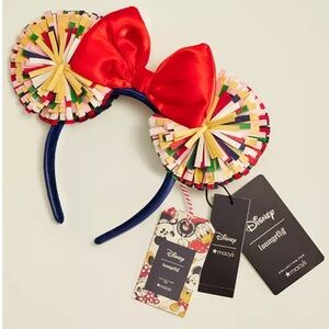 Loungefly
Disney | Macy's Minnie Majorette Pompom Ear Headband NWT